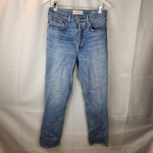 Aritzia Denim Forum Arlo High Rise Straight size 30 in EUC - Picture 5 of 13